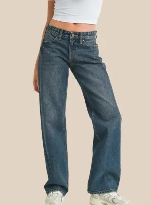 LOW RISE RELAXED STRAIGHT LEG