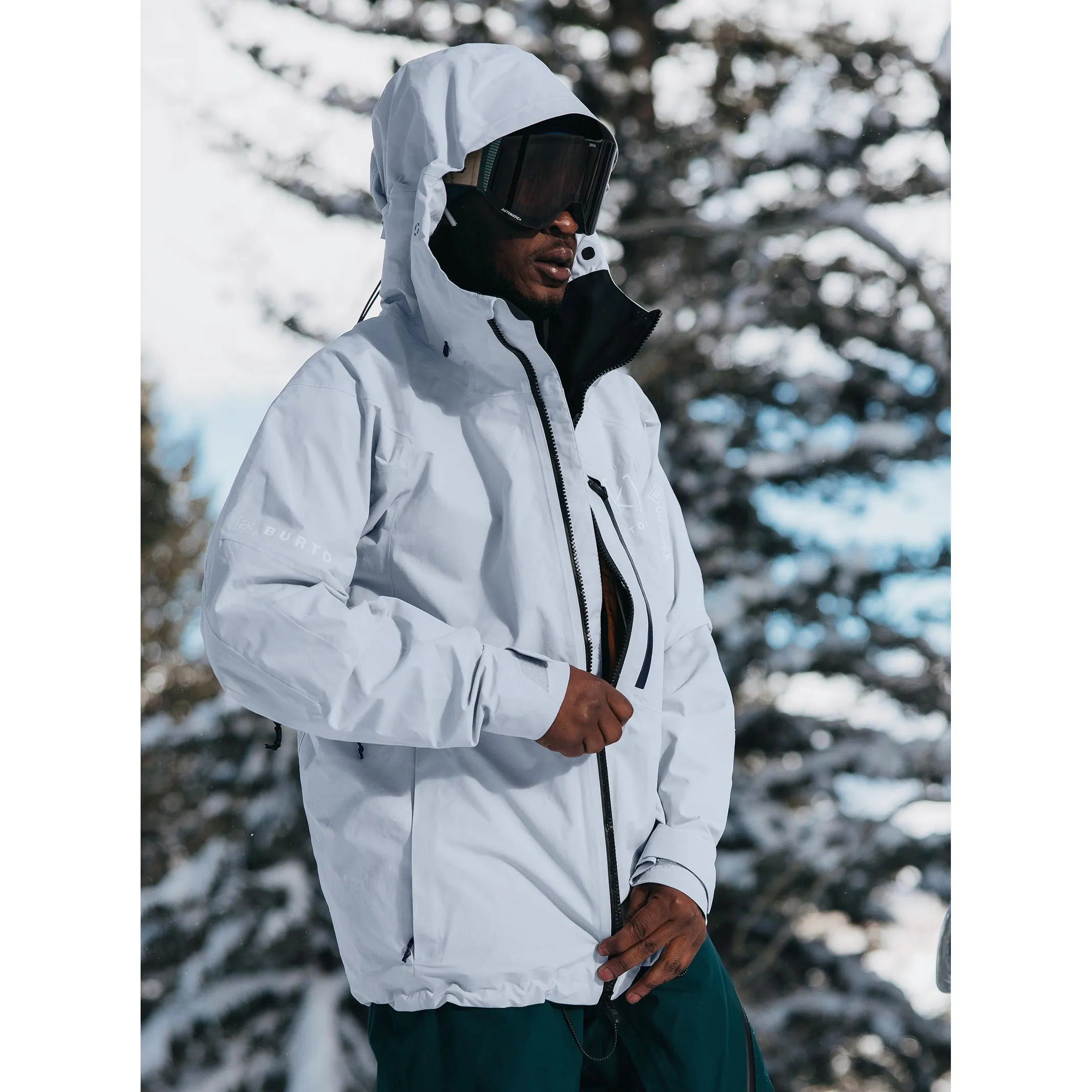 M AK GORE CYCLIC JACKET GRAY CLOUD