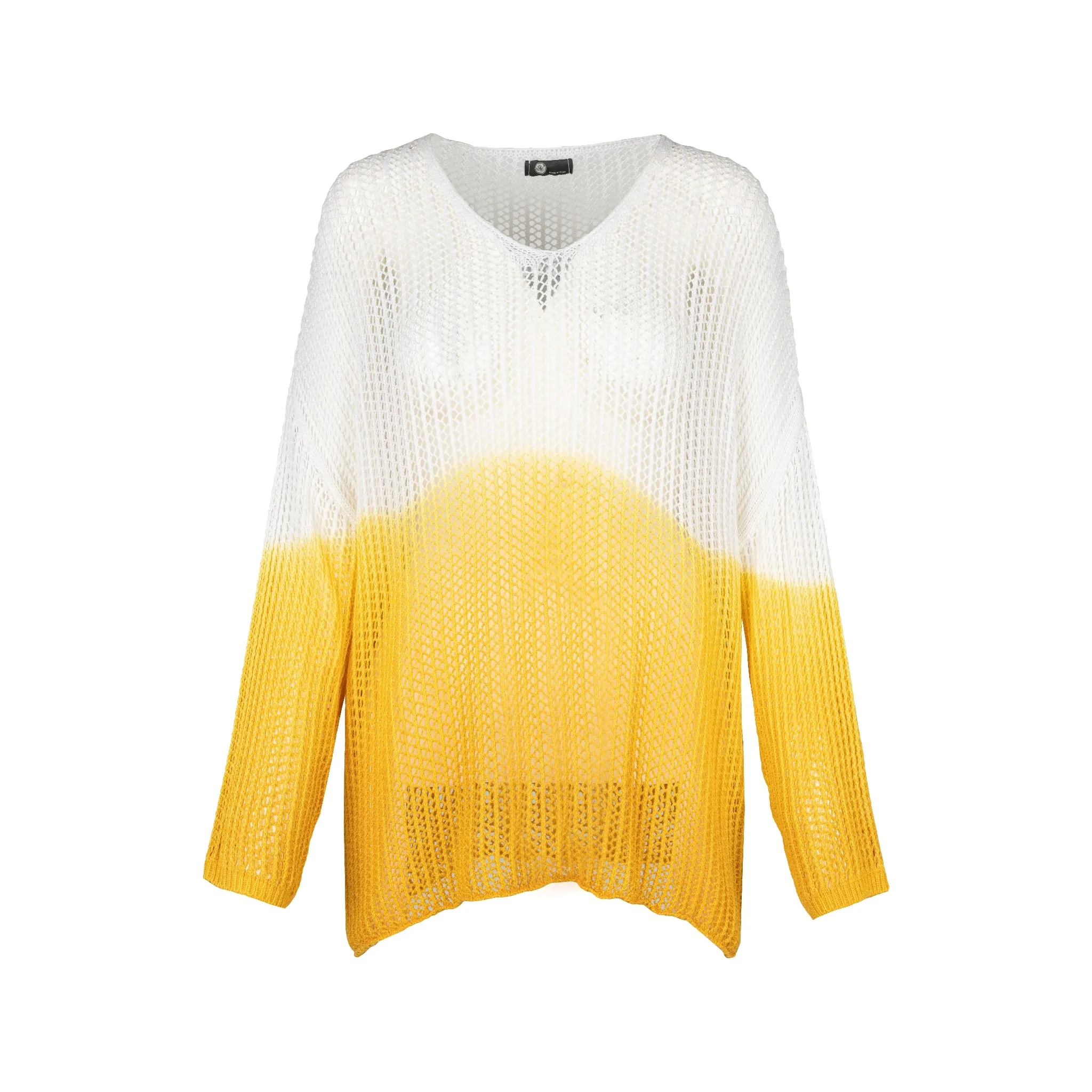 M Made in Italy  Women's Knitted Long Sleeve Sweater