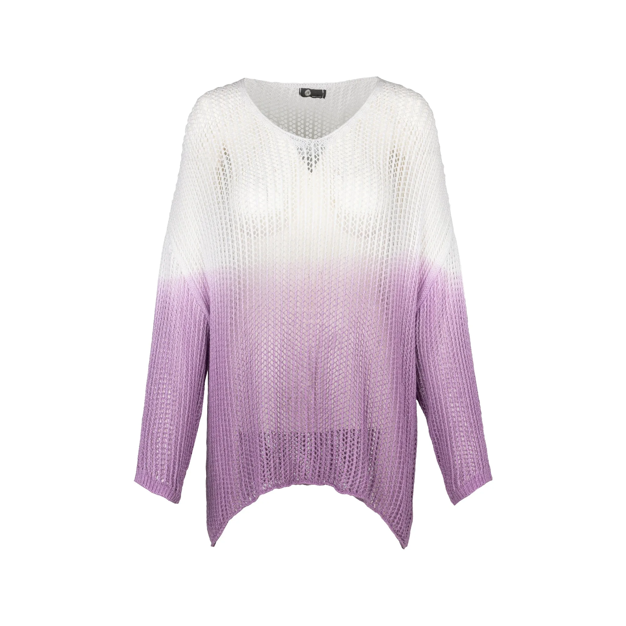 M Made in Italy  Women's Knitted Long Sleeve Sweater