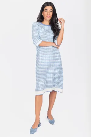 MAIA DRESS 36" (BLUE)