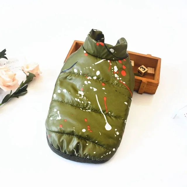 Padded Dog Jackets with Hood