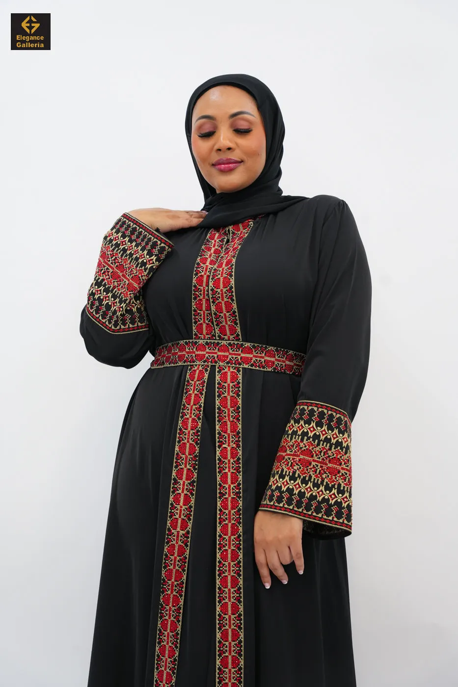 Premium Palestinian Abaya