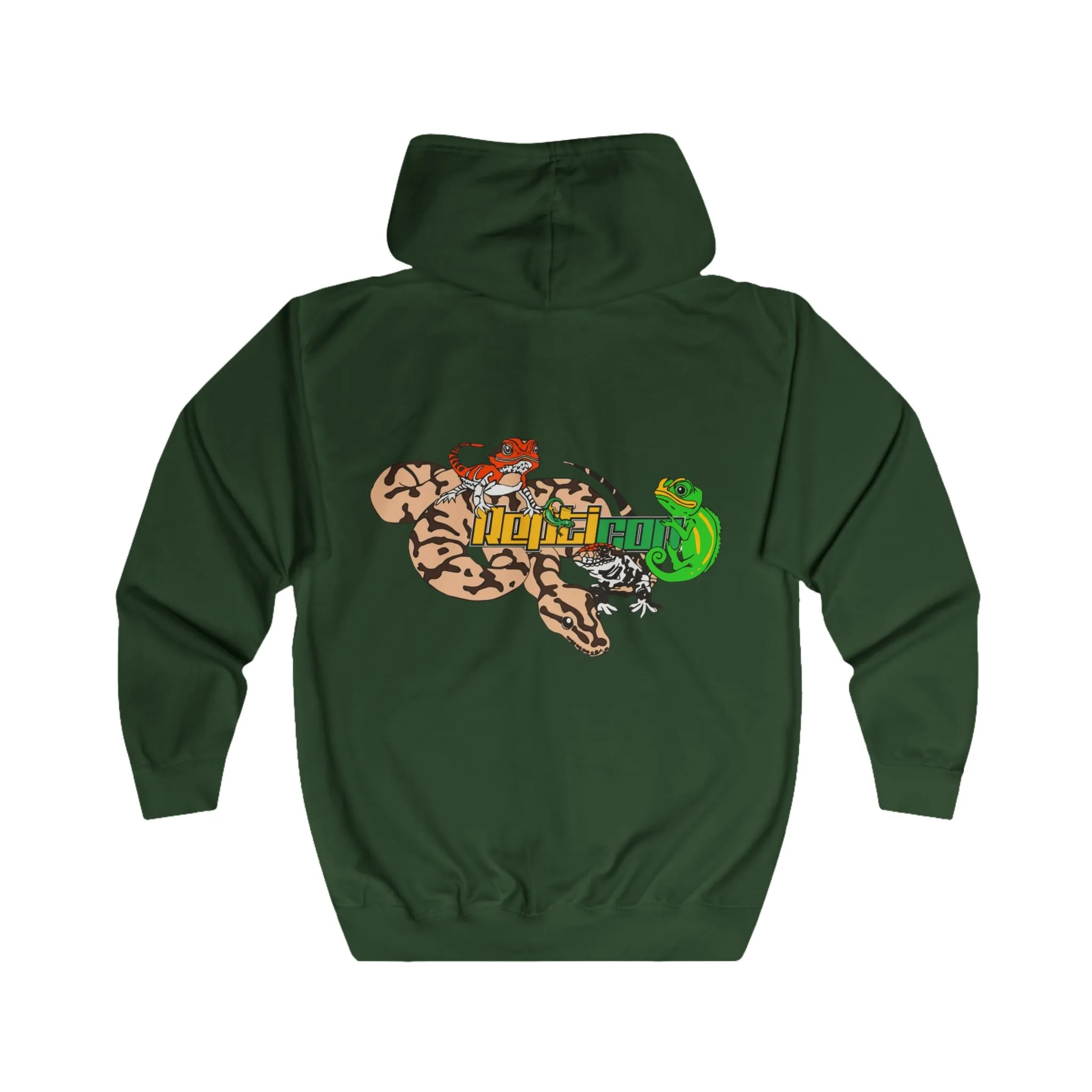 Repticon Unisex Full Zip Hoodie w/ Reptile Group