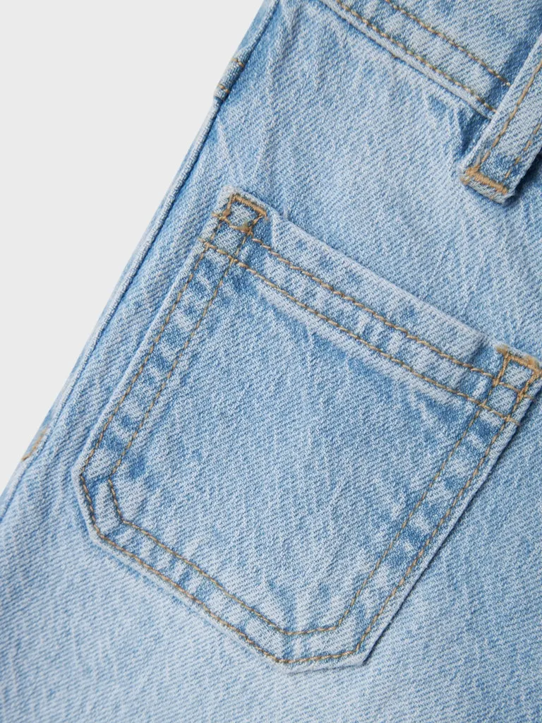 Salli Wide Jeans 5394-Light Blue Denim