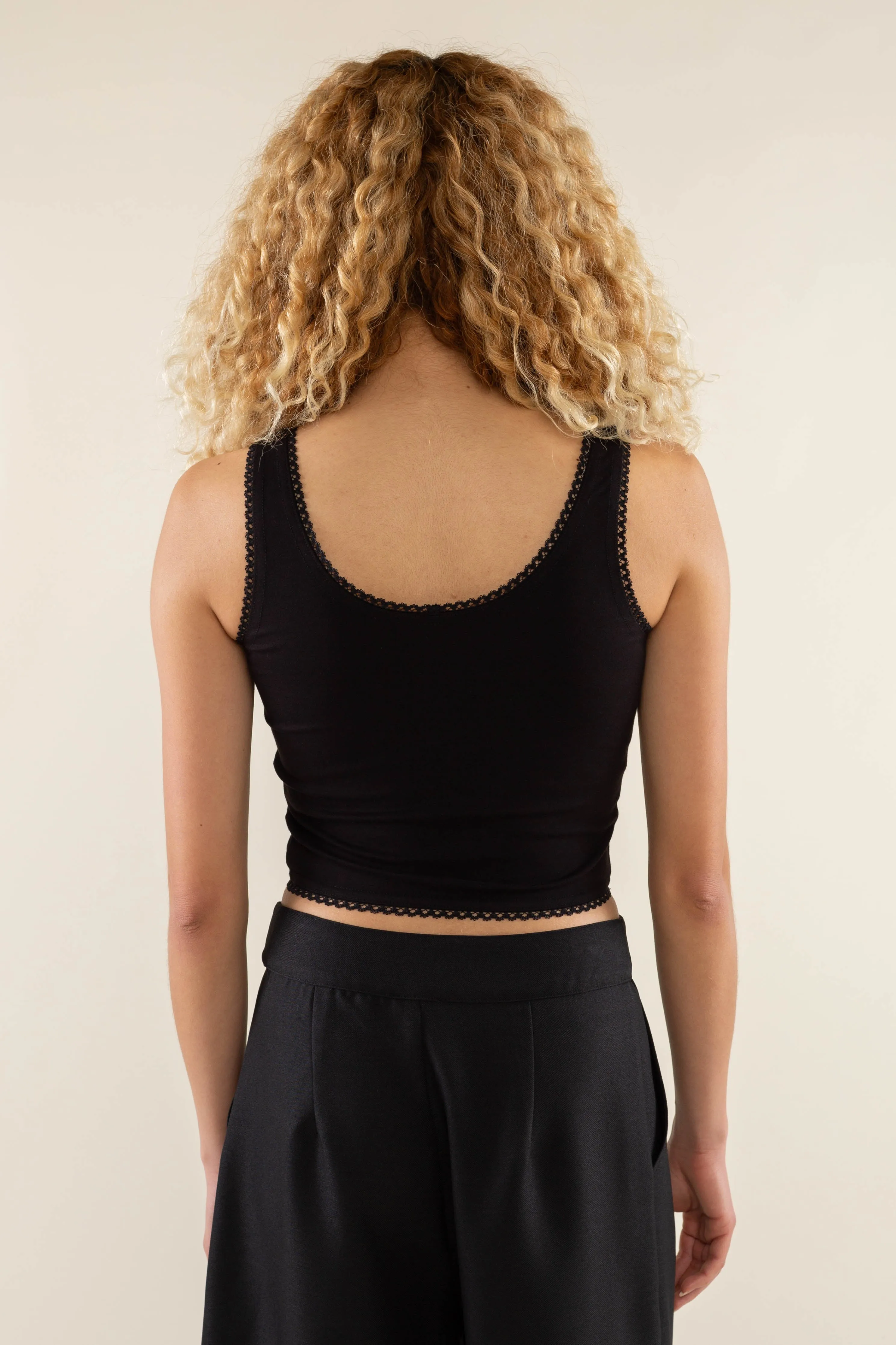 Scalloped Trim Baby Tank