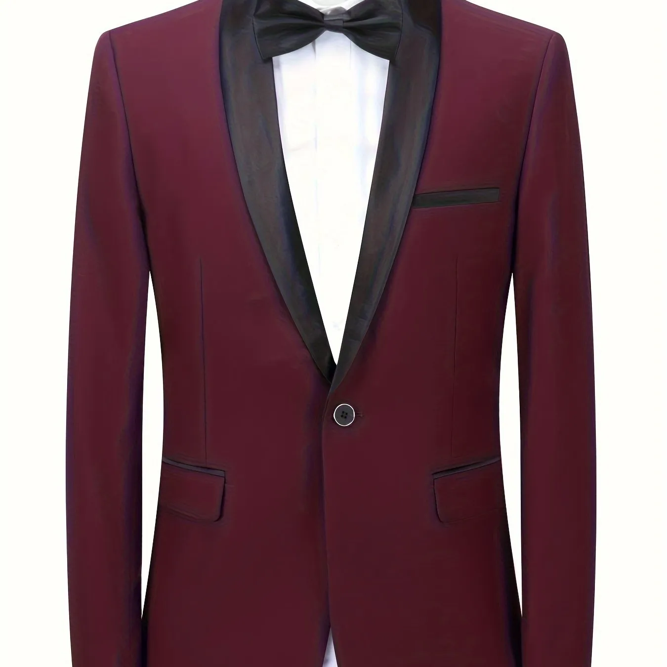 Shawl Collar Suit Jacket For Men | Elegant Professional Blazer