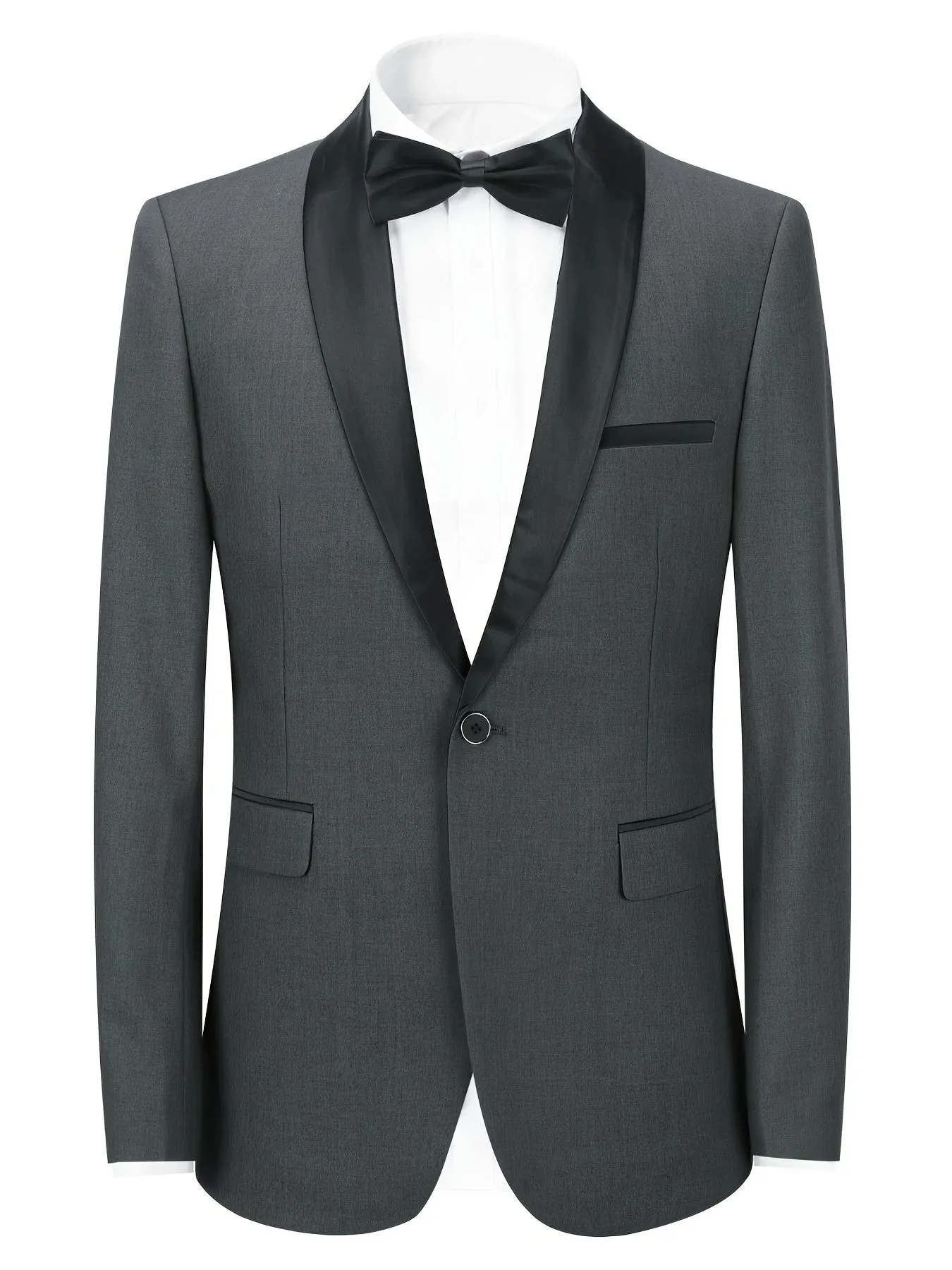 Shawl Collar Suit Jacket For Men | Elegant Professional Blazer