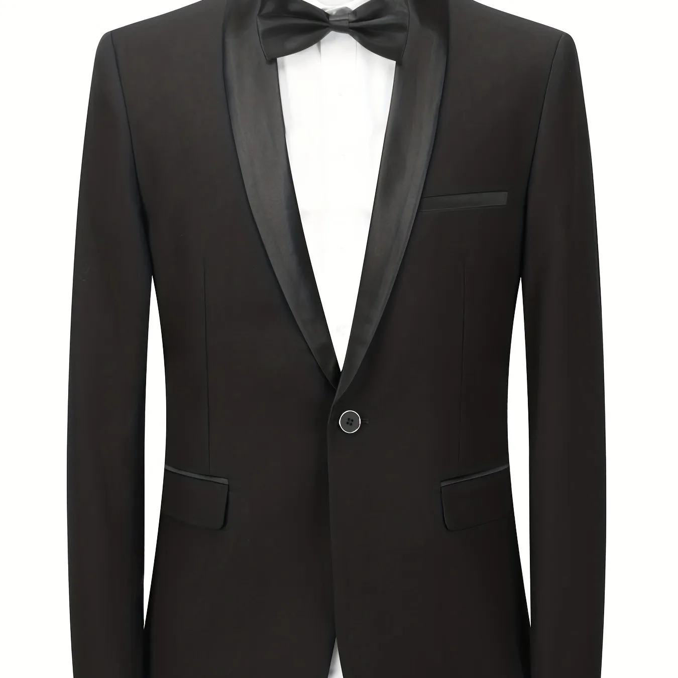 Shawl Collar Suit Jacket For Men | Elegant Professional Blazer
