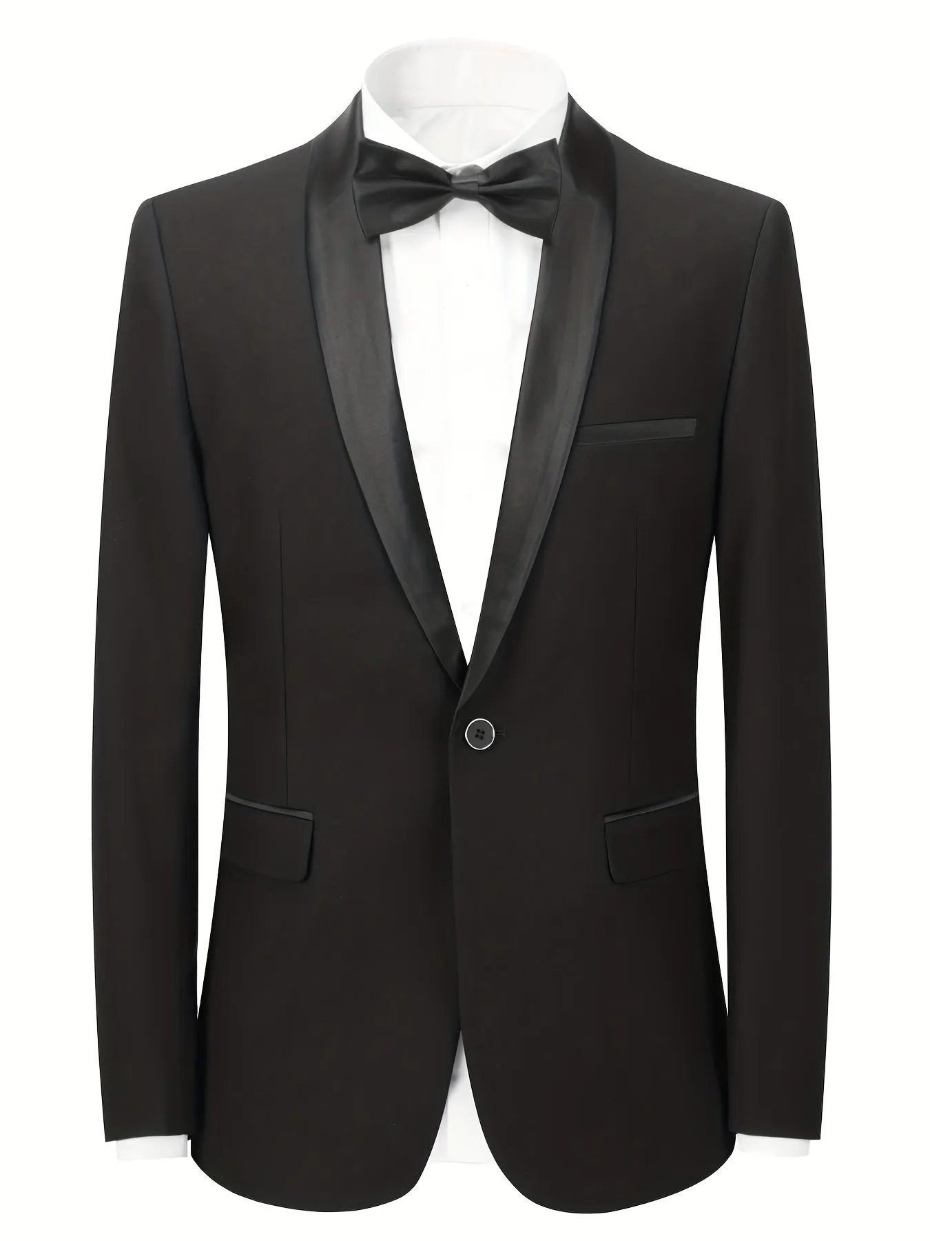 Shawl Collar Suit Jacket For Men | Elegant Professional Blazer