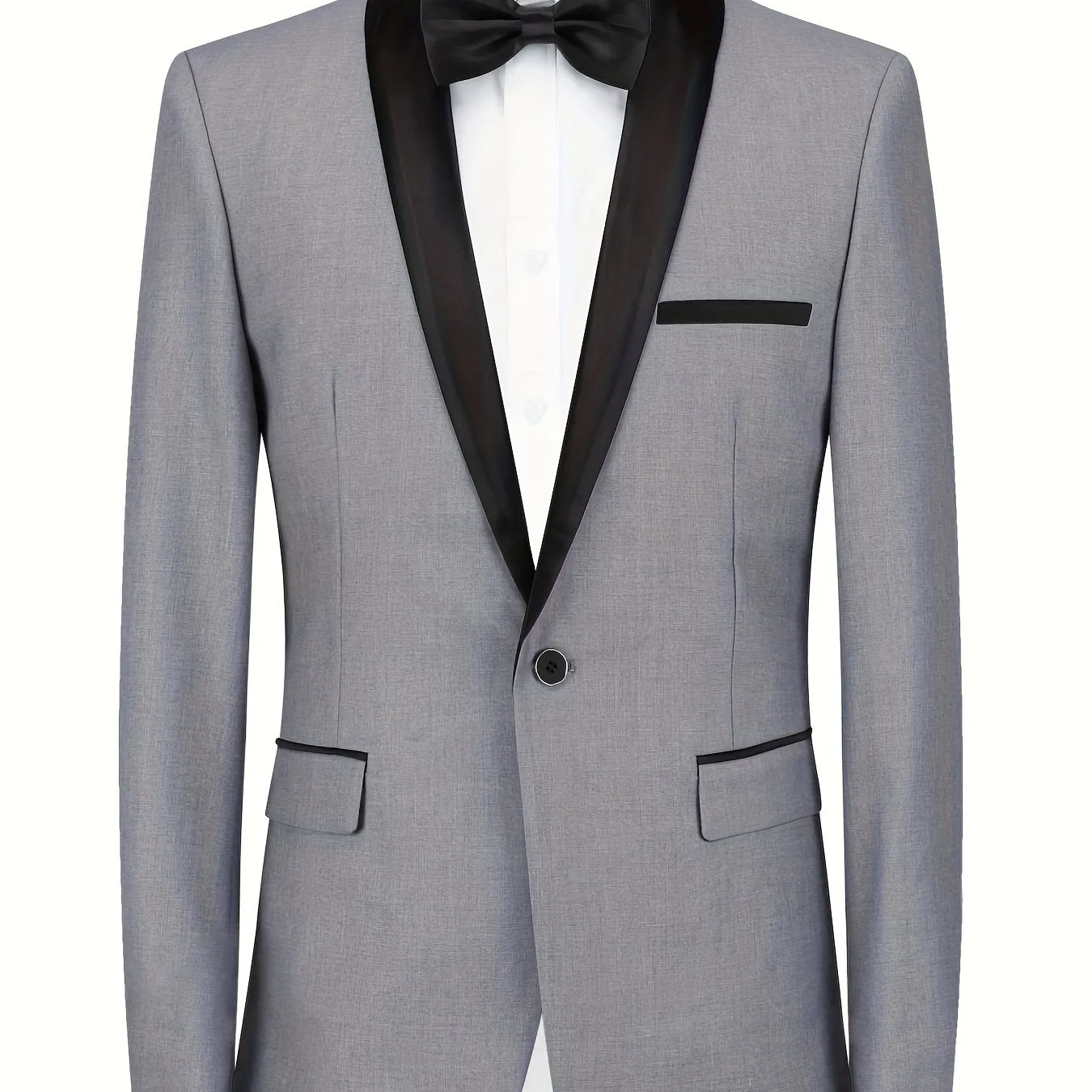 Shawl Collar Suit Jacket For Men | Elegant Professional Blazer