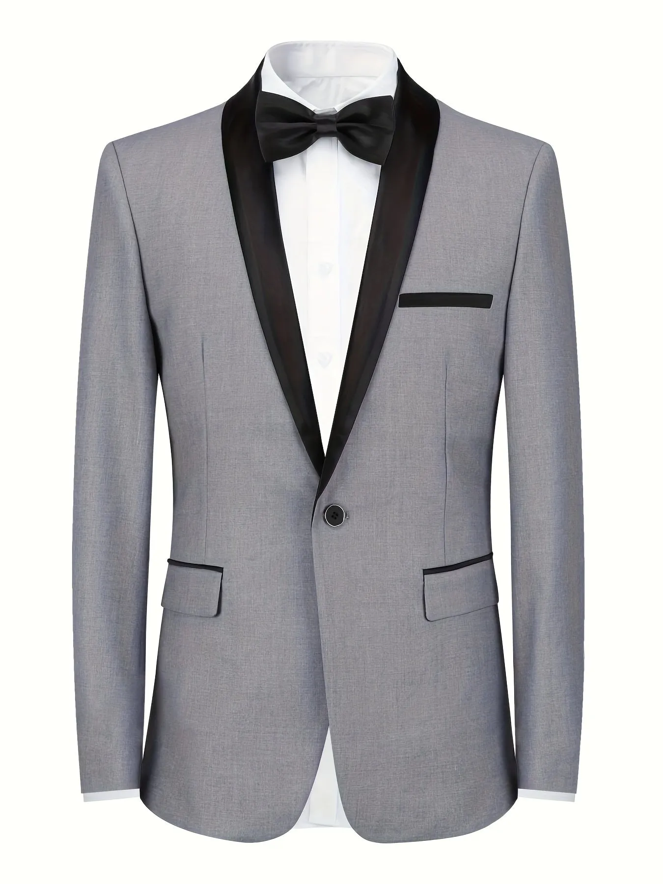 Shawl Collar Suit Jacket For Men | Elegant Professional Blazer