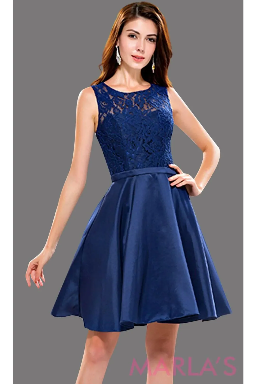 Simple & Classy Short Bridesmaids Dress