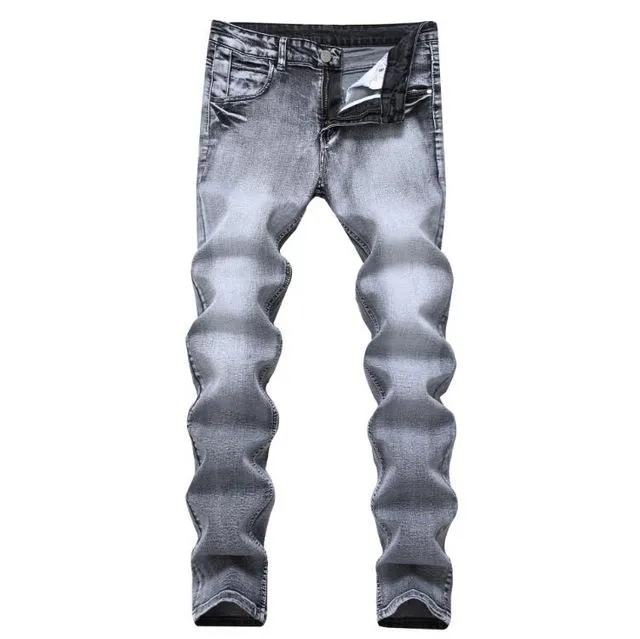 West Louis Stylish Stretch Elastic Jeans