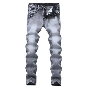 West Louis Stylish Stretch Elastic Jeans