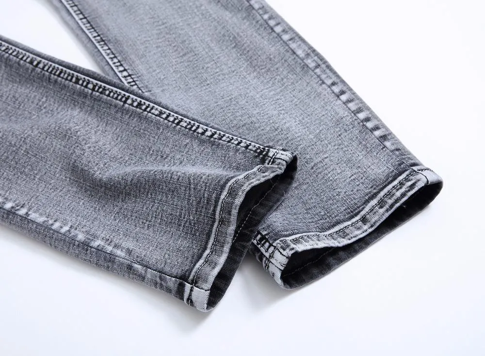 West Louis Stylish Stretch Elastic Jeans