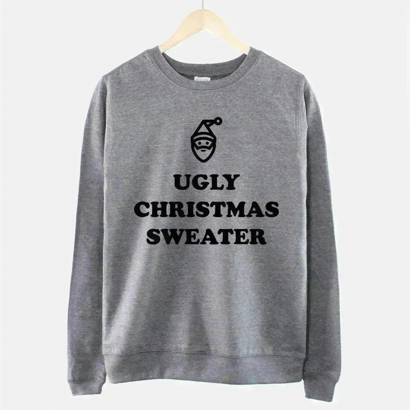 Women's Ugly Christmas Sweater Sweatshirt Bah Humbug Funny